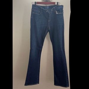 old navy bootcut mid rise jeans